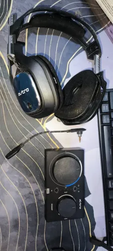 Kit Headset Astro A40 + MixAmp Pro TR (Completo na Caixa)