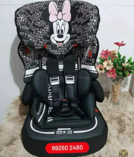 Cadeirinha para carro Minnie- Produto Novo Lacrado na Caixa- 9 a 36 kg Vira assento