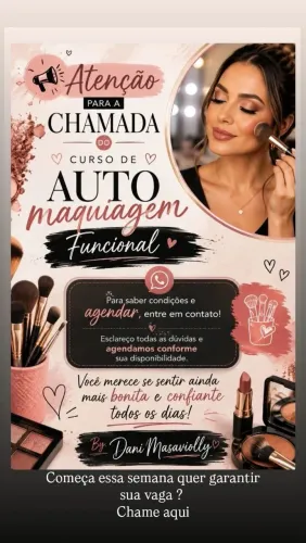Curso de Auto maquiagem ?