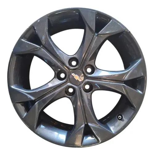 Roda Aro 17 C/ Detalhes Chevrolet Cruze Ltz Hb 1.4 2017 Cinza-escuro