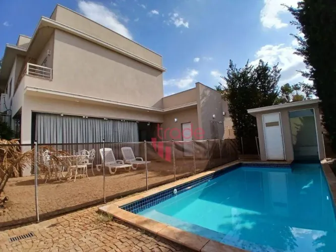 Casa para Locação de 05 Quartos no Bairro Jardim Saint Gerard em Ribeirão Preto com Piscin