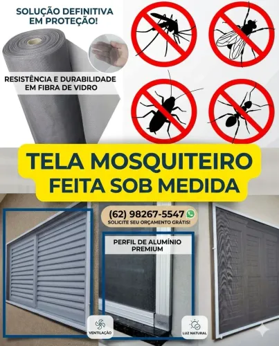 Tela mosquiteiro 
