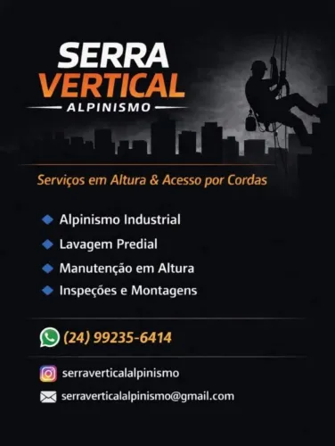 Serra vertical alpinismo 