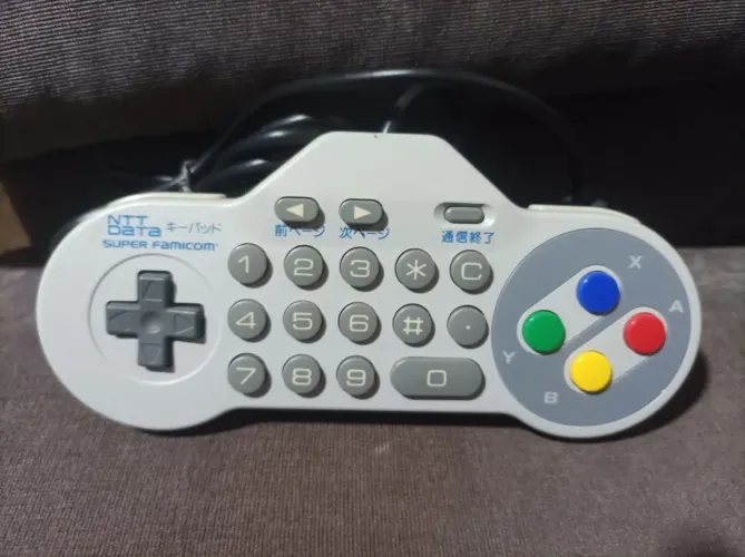 Controle NTT Data para Super Famicom/Nintendo Original