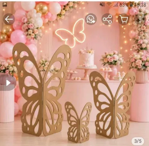 Vendo itens de decoração para festas