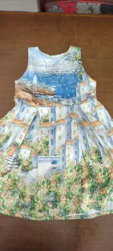 Vestido de festa Petit Cherry tam.6