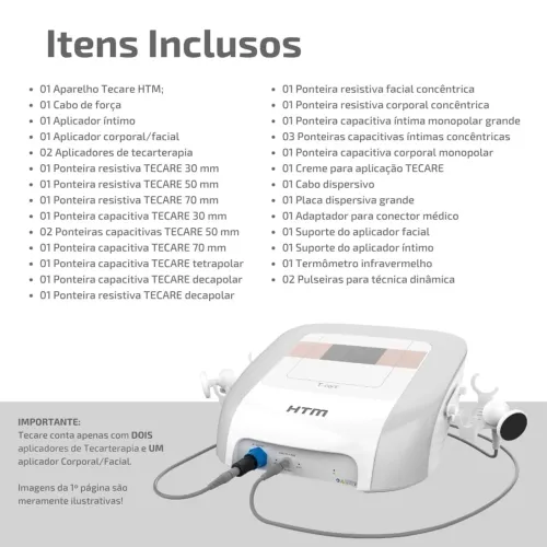 Tecare HTM semi novo na garantia