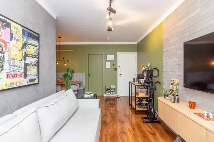 Apartamento para venda em Mirandópolis com 3 quartos, 79m²