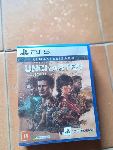 uncharted coleção novo lacrado R$130