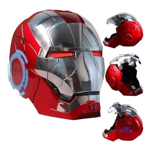 Capacete Iron Man Mark V escala 1:1 Auto King 