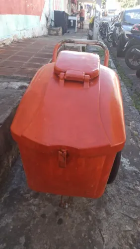 Carrinho de picole e acai