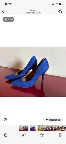 Sapato Stiletto, número 37, novo