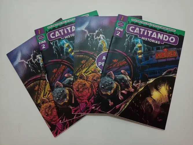 Zine Catitando histórias / HQ - Histórias em quadrinhos 