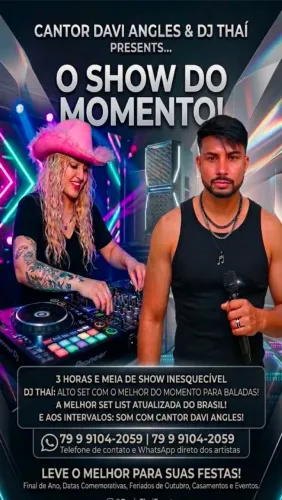 Cantor Davy Angless e DJ Thay !!