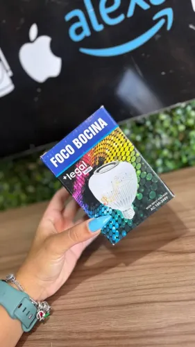 Lâmpada RGB com Musica +legal áudio