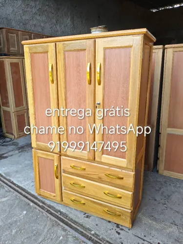 Guarda roupa de solteiro novo entrega grátis.