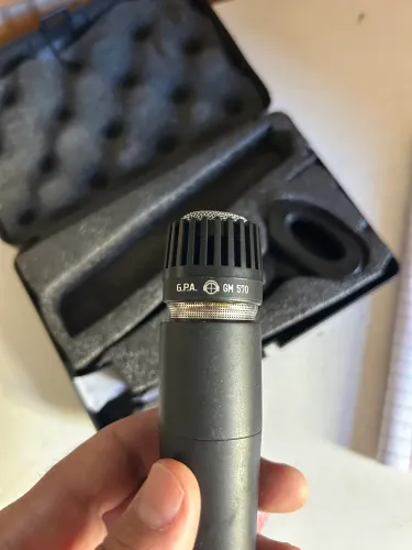 Microfone tipo SM 57
