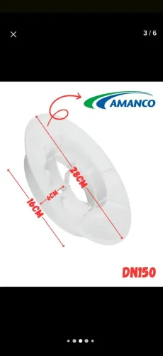 RALO ANTI INFILTRAÇÃO DN 150 AMANCO 