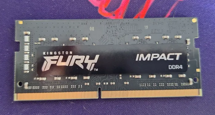 Memória 16GB DDR4 Kingston Fury Impact 3200Mhz Para Notebook