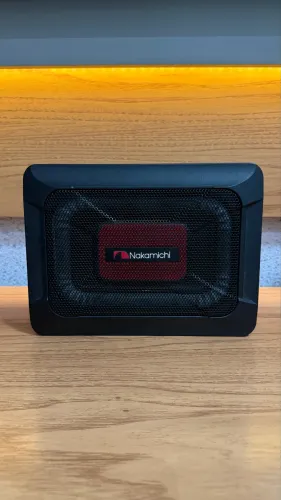 Caixa Subwoofer Slim Nakamichi Amplificado 6x8 Nbf618s 1000w