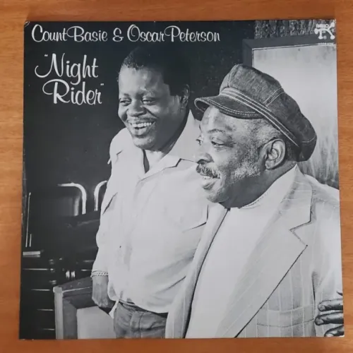 Lp Count Basie & Oscar Peterson Night Rider 1980 Pablo Ex-