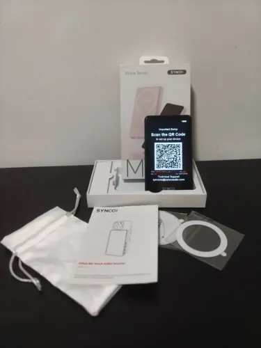 SYNCO XView M4 Touch - Tela/Monitor de Selfie Magsafe - Android e iOS