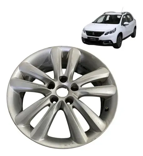Roda De Liga Aro 18 Hyundai Ix35 2015 1* C/detalhe Cinza