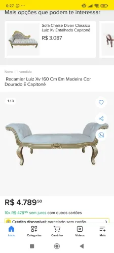 Recamier Luiz xv