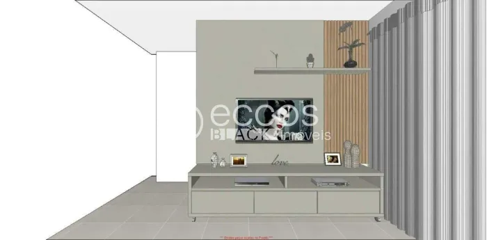 Apartamento para aluguel, 3 quartos, 1 suíte, 2 vagas, Santa Mônica - Uberlândia/MG