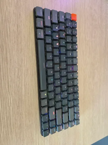 Teclado Keychron K3 Wireless RGB Low Profile Blue
