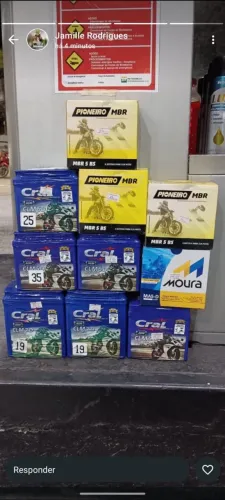 Promoção de bateria para moto a parti de 130 com entrega grátis