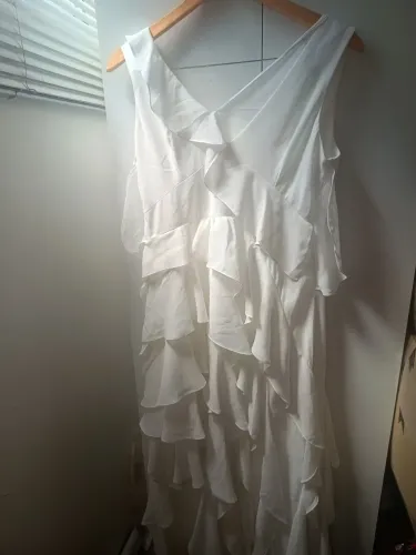 Vestido Ana Paula Off White Iorane Original
