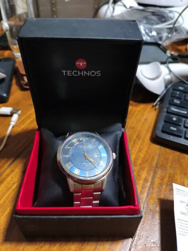 Relógio Technos Masculino Executive 2115ncl/1p<br>