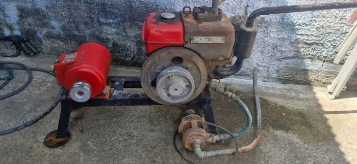 Motor gerador de energia a diesel