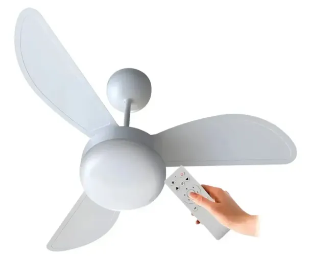 Ventilador de teto c/ controle remoto e luz