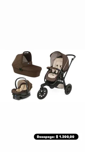 Vendo carrinho+bebe conforto + Moisés