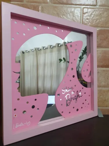 Espelho da Barbie Love - Novo, nunca usado | Decoração