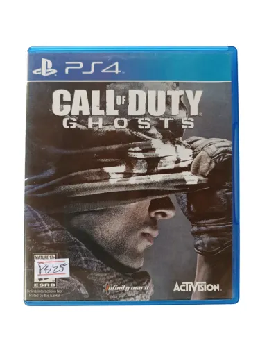 cd de jogo call of duyy ghosts a change world ps25