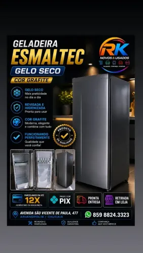 Geladeira Esmaltec