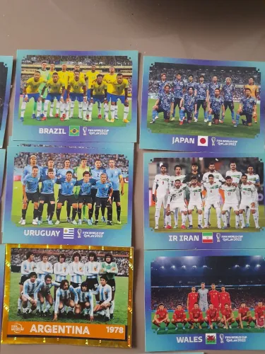 Figurinhas copa passada ler anúncio 