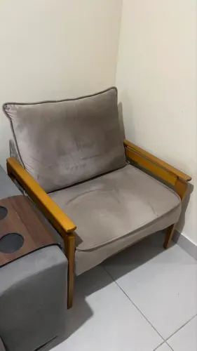 Poltrona Decorativa em Veludo