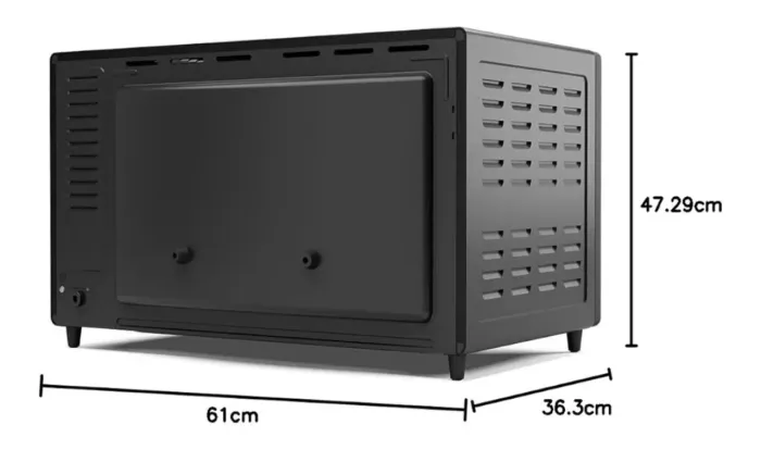 Forno elétrico Britânia dupla resistência 52L, 127 V