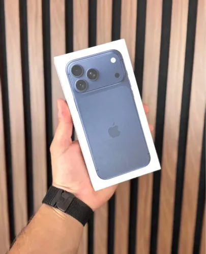 iPhone 17 Pro Max 256GB Azul - Novo, Lacrado