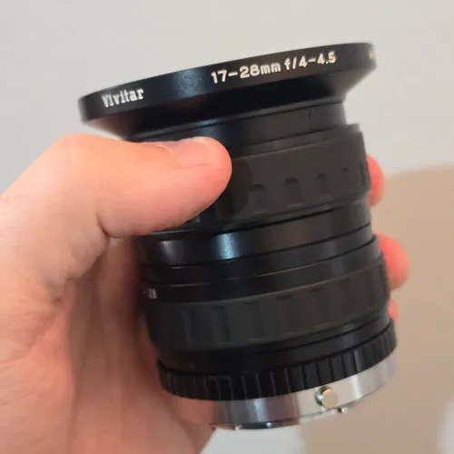Vivitar 17-28mm pra Olympus analógica