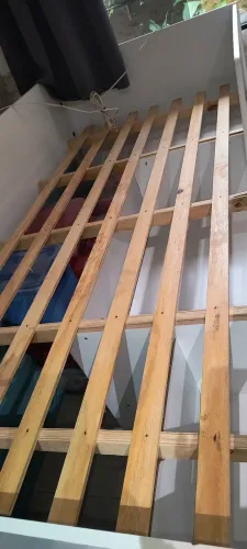 Cama com escrivaninha 100% mdf