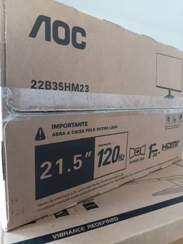 Monitor 120hz AOC Novo - 1 Ano de Garantia