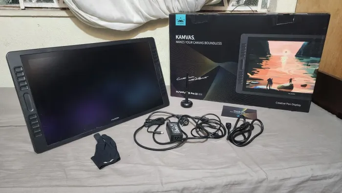Mesa Digitalizadora Huion Kamvas Pro 22 (GT2201) - Estado de Nova / Na Caixa