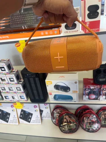 Caixa de som portátil 50w top