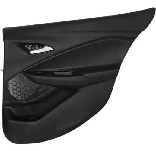 Forro Porta Traseira Direita Chevrolet Onix Plus 2020 A 2024 Preto