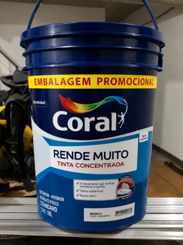 Tinta branco neve 18 LT 